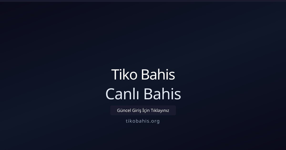 Billion Bahis Canlı Bahis